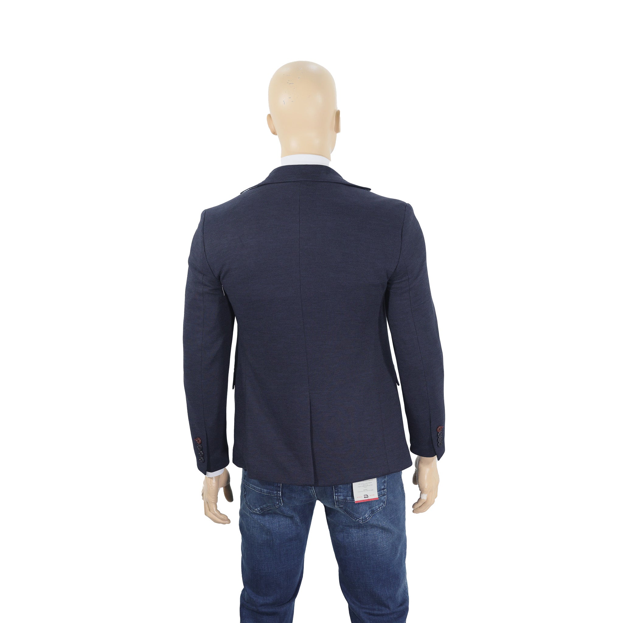 PAMIRASS Donkerblauw Heren Slim Fit Colbert