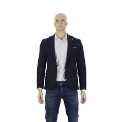 PAMIRASS Donkerblauw Heren Slim Fit Colbert