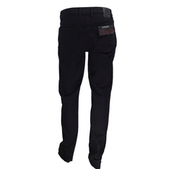 ALBIARO Zwarte Heren Jeans met Stretch, Perfect voor Elke Gelegenheid