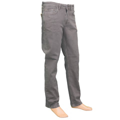 ALBIARO Donkerbeige Heren Slim Fit Jeans