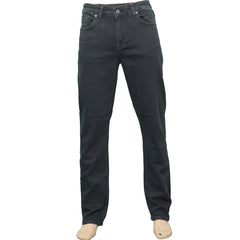 ALBIARO Heren Antraciet Slim Fit Jeans