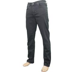 ALBIARO Heren Antraciet Slim Fit Jeans