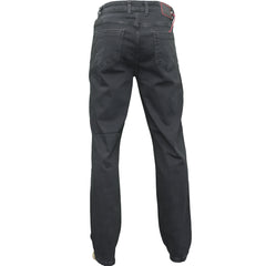 ALBIARO Heren Antraciet Slim Fit Jeans