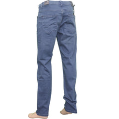 ALBIARO Heren Blauw Jeans, Slim Fit, 100% Katoen