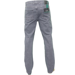 ALBIARO Lichtgrijs Slim Fit Jeans, 97% Katoen